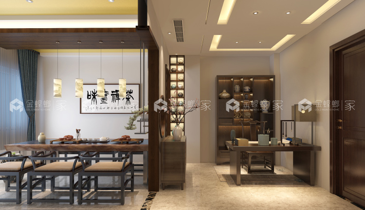 别墅 没有一定的高度不适合如此低调的家装-其他空间