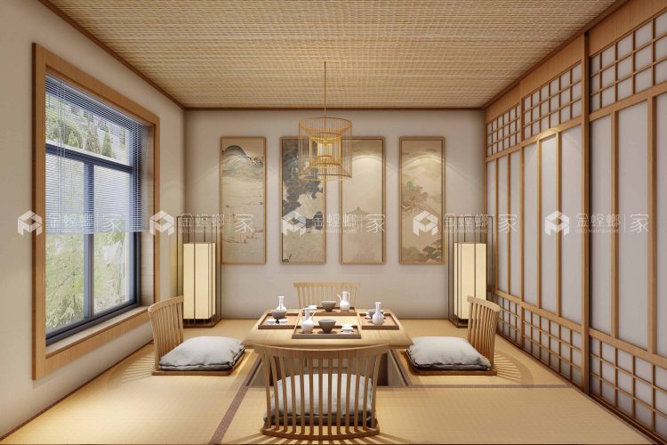 这个日式原木风案例，甩出MUJI好几条街！-卧室效果图及设计说明