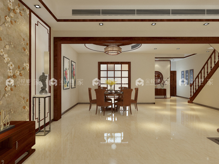 217平温莎城堡中式新装修-空间效果图