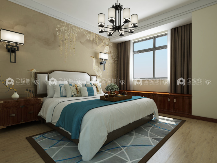 217平温莎城堡中式新装修-空间效果图