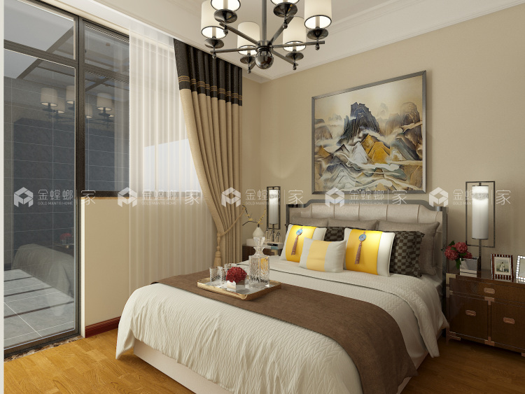 217平温莎城堡中式新装修-空间效果图