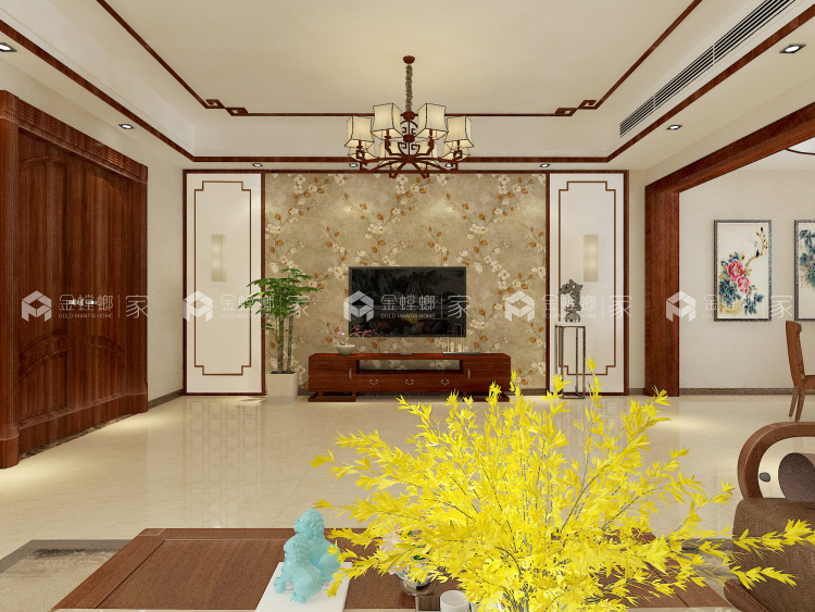 217平温莎城堡中式新装修-空间效果图