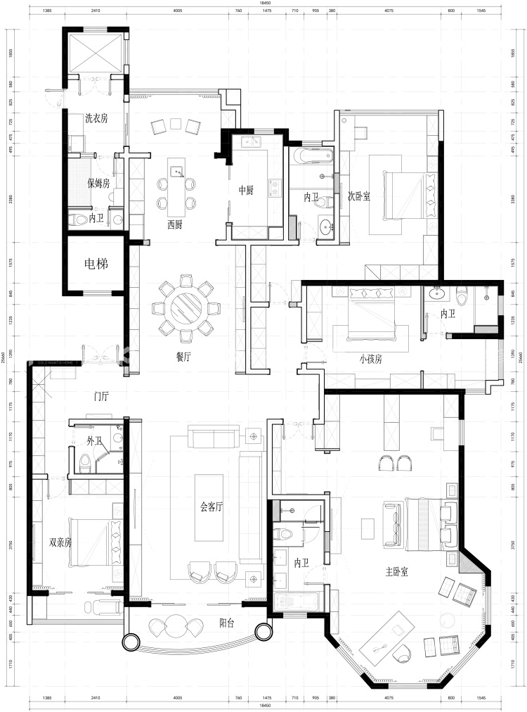 260平现代风格大宅，尊贵典雅之作-业主需求