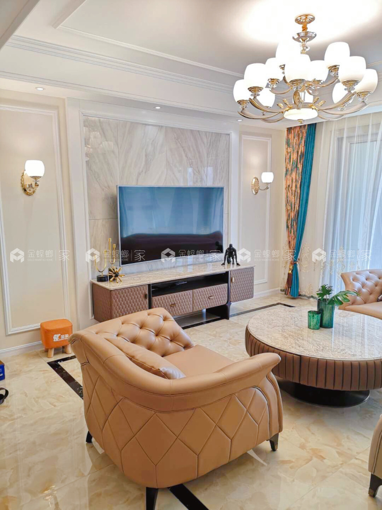 吾悦金郡151㎡欧式实景图-空间效果图