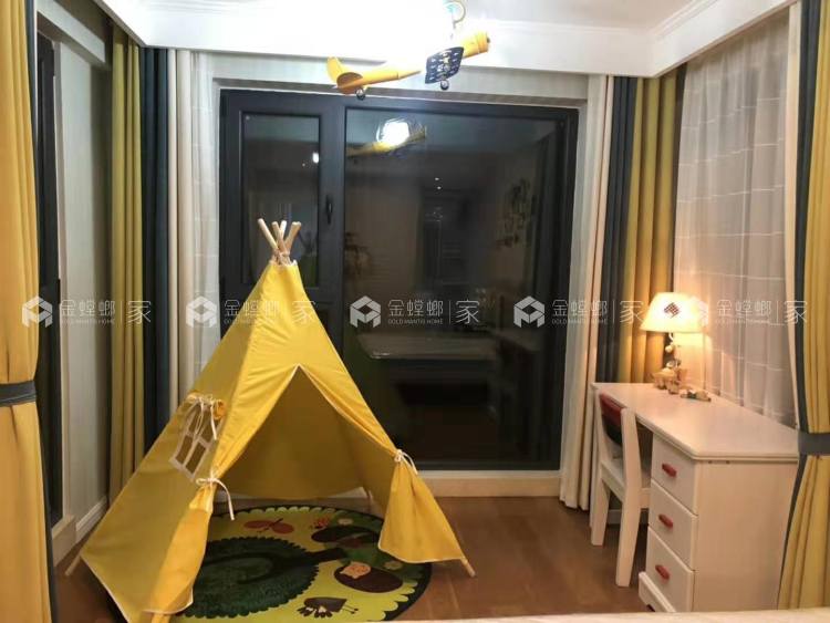 万悦城136㎡欧式实景图-空间效果图