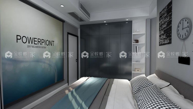复古硬朗工业风,年轻人的青睐-空间效果图