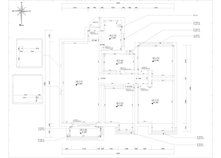 90平巧妙设计，打造新中式湖景房-业主需求