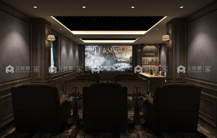 美式轻奢丨先低调中彰显尊贵-其他空间