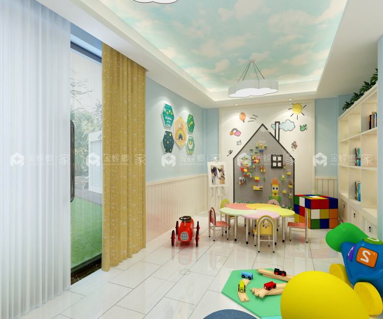 美式轻奢丨先低调中彰显尊贵-其他空间