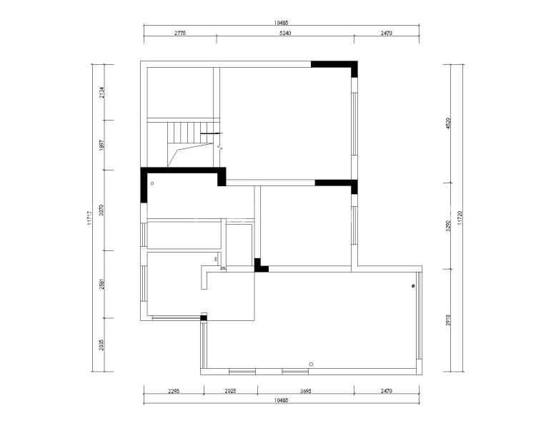 自然而惬意，是享受时光的最好方式-业主需求&原始结构图