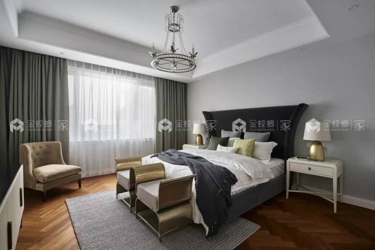 客厅，不再只是一个看电视的空间-卧室效果图及设计说明