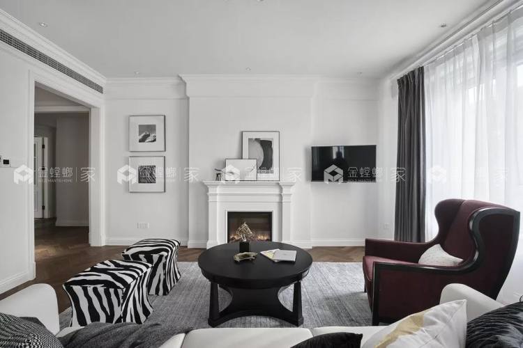 客厅，不再只是一个看电视的空间-客厅效果图及设计说明