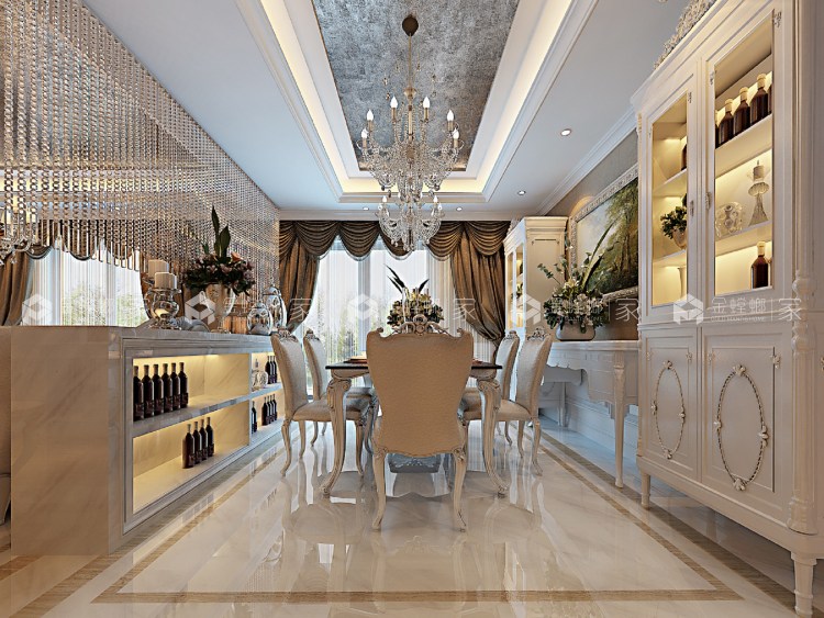 暖系简欧，给你的家温暖的感觉！-空间效果图