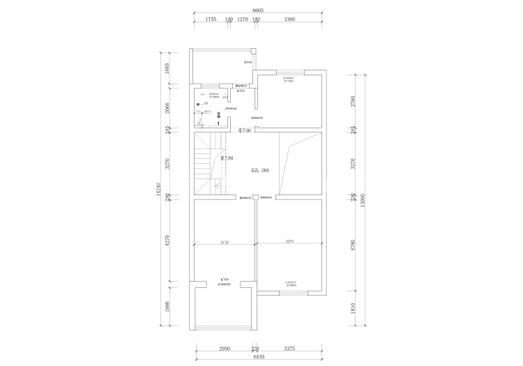 悠然谧静，自在城中-业主需求&原始结构图