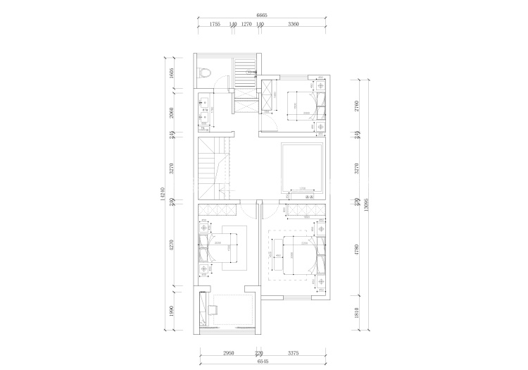 悠然谧静，自在城中-平面设计图及设计说明