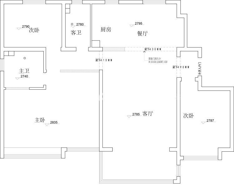 174平多储物空间美式轻奢风-业主需求