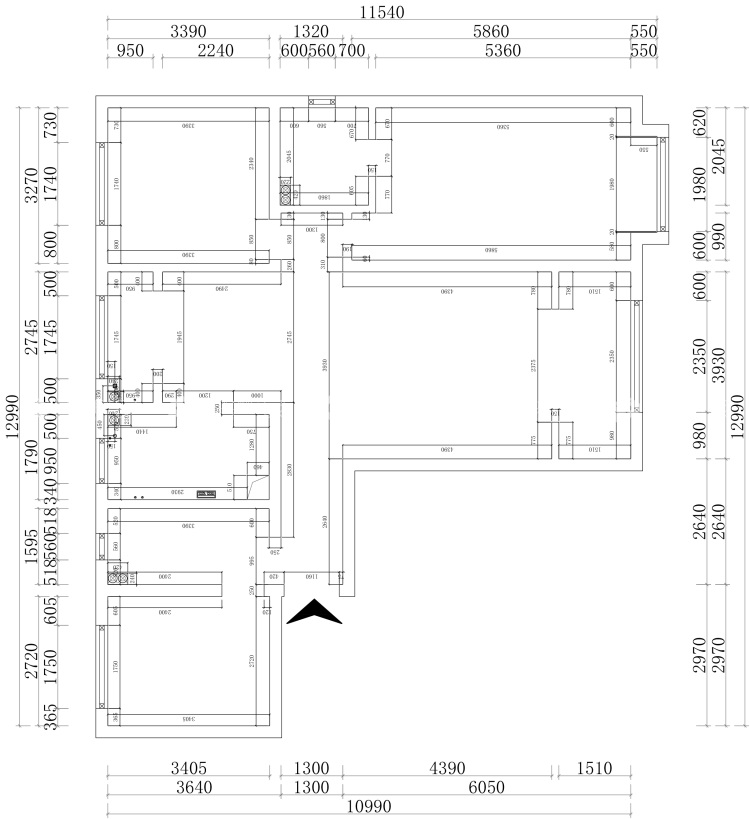 华丽而不张扬，典雅而不失奢华-业主需求&原始结构图