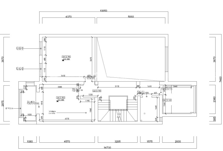 343平传统风韵与现代审美新中式风-业主需求&原始结构图