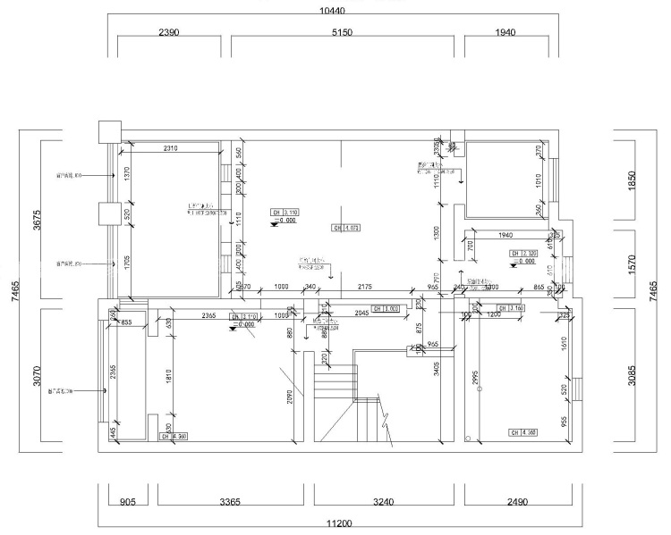 343平传统风韵与现代审美新中式风-业主需求&原始结构图