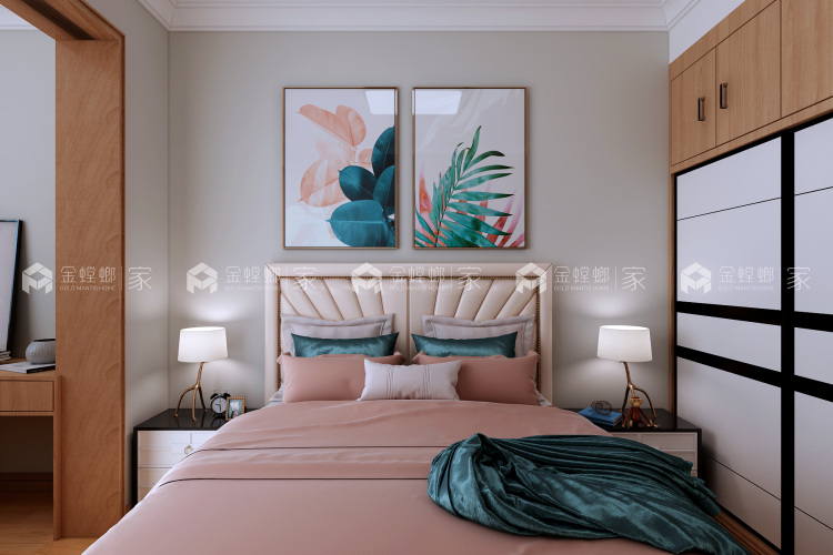 褐石公园现代风格-空间效果图