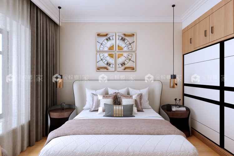 褐石公园现代风格-空间效果图