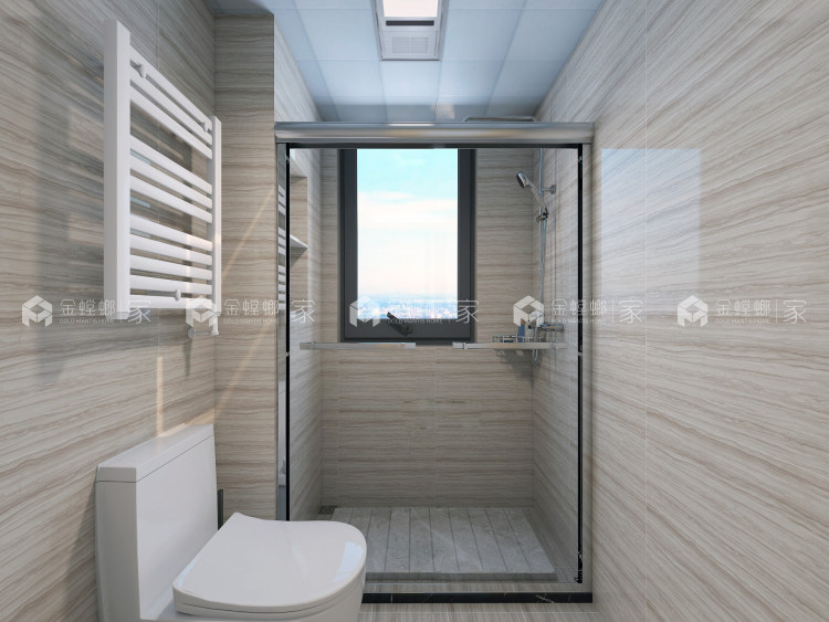 日式简约住宅，设计回归生活本质-空间效果图