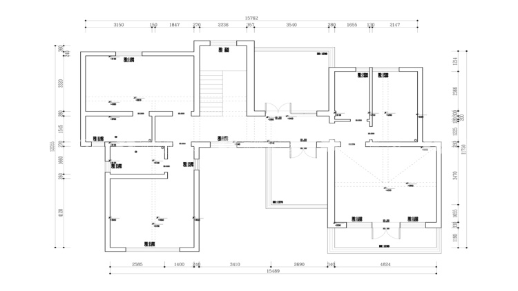 睡在这么美的新中式卧室里，高调优雅~-业主需求&原始结构图