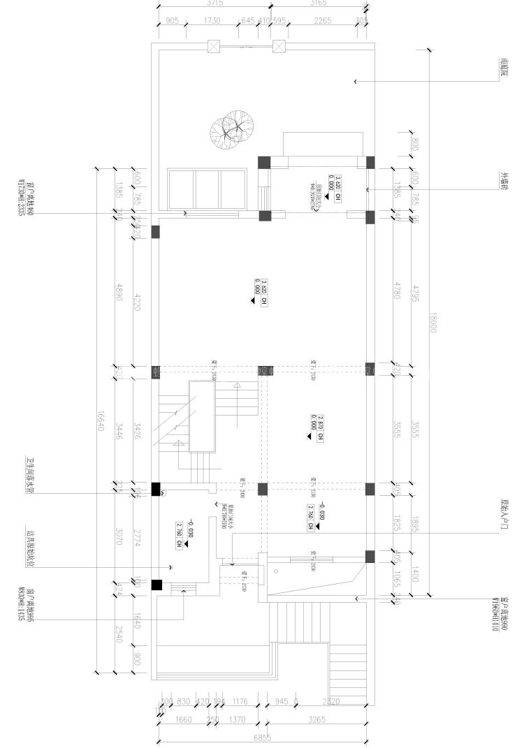 三口之家的轻奢漫时光-业主需求&原始结构图