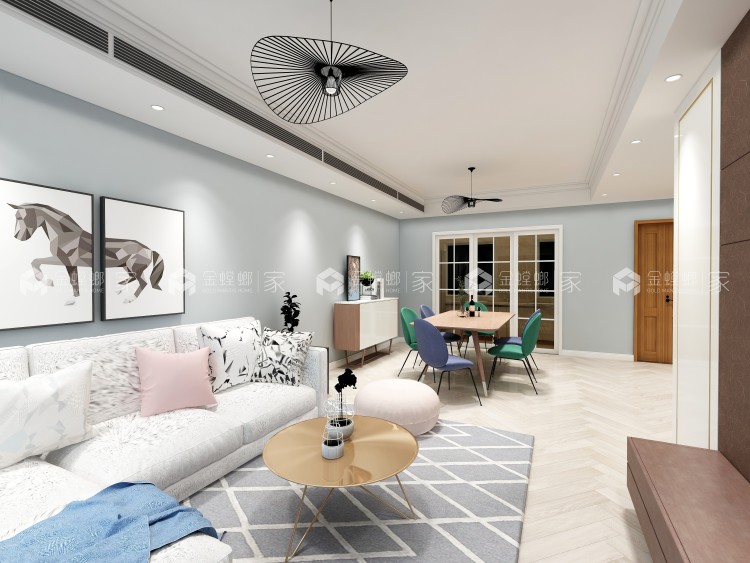 风雪无霜  期待华年-空间效果图