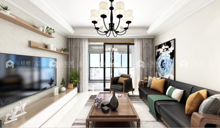 质朴的舒适的现代简约风-'全景图封面图'