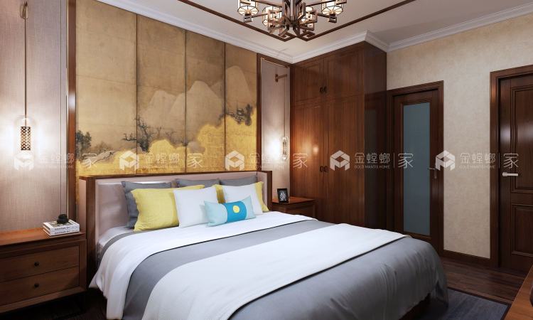 雅致新中式-空间效果图