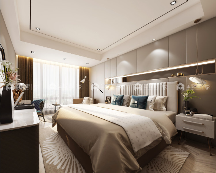 轻盈惬意的湖畔别墅-'全景图封面图'