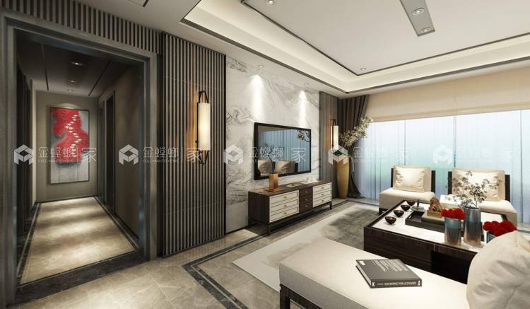 隐于繁华商圈之中的惬意闲居-'全景图封面图'