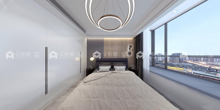 120平现代风格   塑造有品质的简约  有节制的丰盛-空间效果图