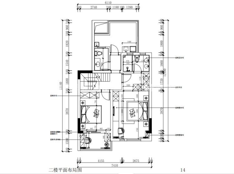 145 中式书香-平面布置图