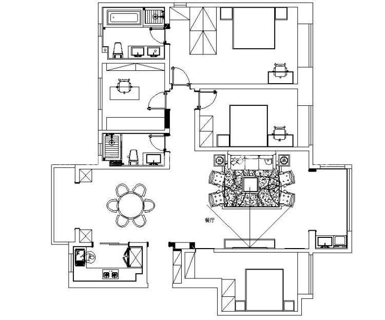 罗兰春天-平面布置图