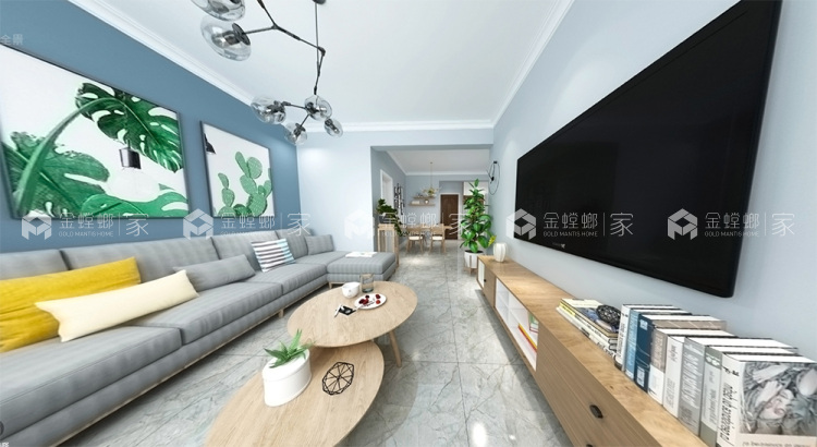 90平和谐城北欧风格-'全景图封面图'