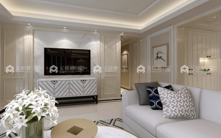 89平保利融侨时光印象欧式风格-新古典婚房案例-'全景图封面图'