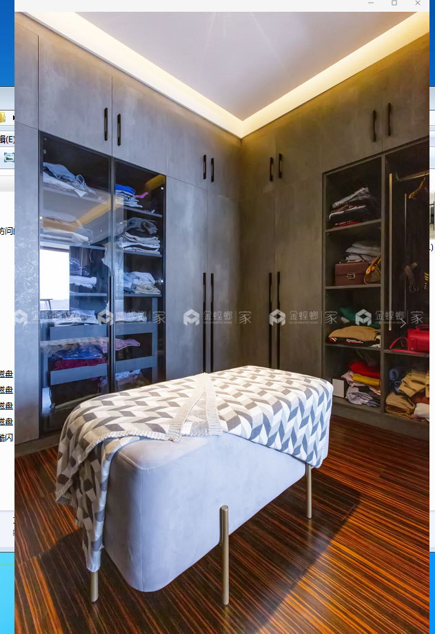 150平万科翡翠国际现代风格-精致空间，平衡生活之美-空间效果图