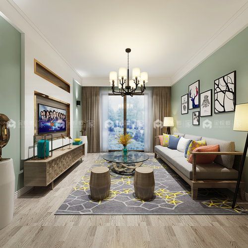 89平华润江南府现代风格-'全景图封面图'