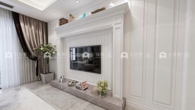 85平长泰国际美式风格-'全景图封面图'