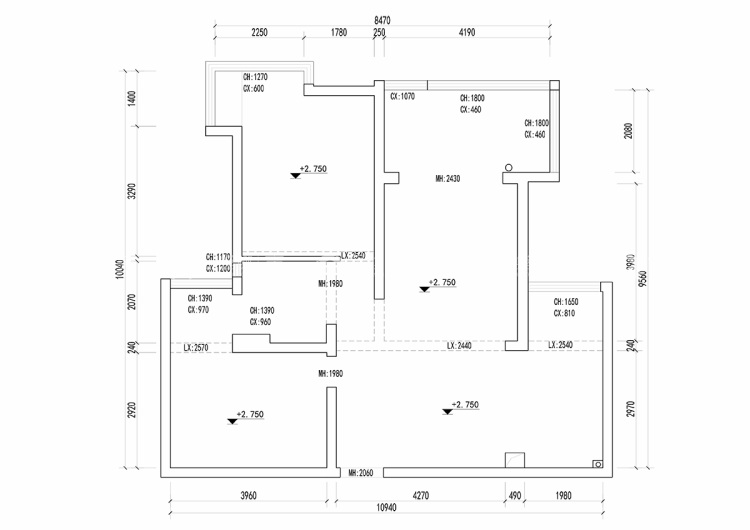 110平新江南花苑现代风格-简单的线条，简单的组合-业主需求