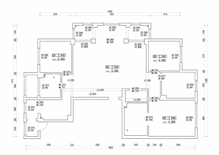 190平长泰国际现代风格-简洁而不失时尚的家居-业主需求