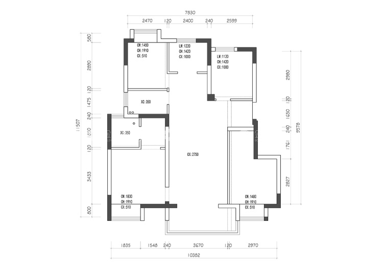 90平江南府现代风格-舒适大气现代风案例-业主需求