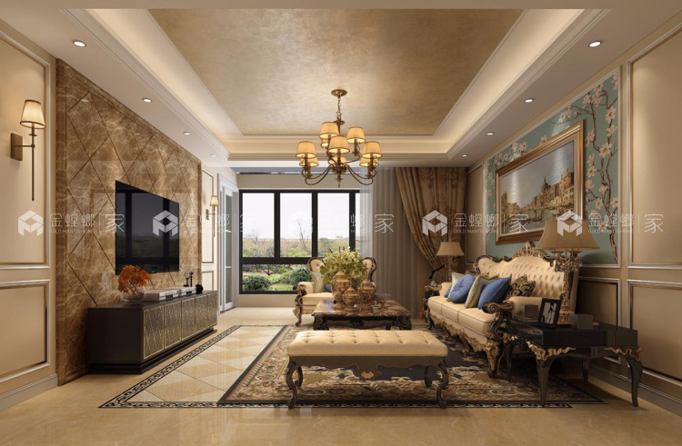 130平蠡湖一号简欧风格-'全景图封面图'