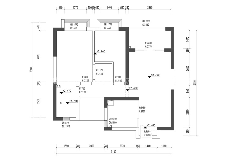 78平观山泓郡简美风格-业主需求