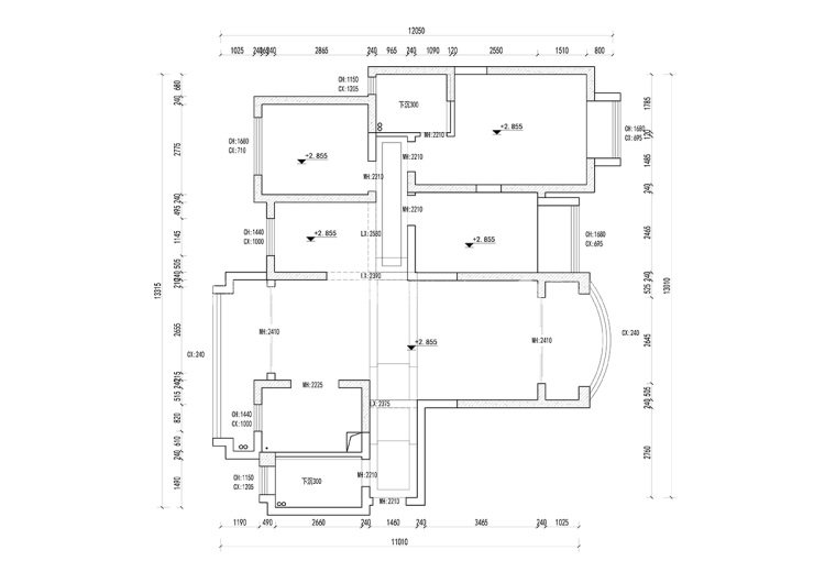 105平雅居乐北欧风格-别具一格的北欧风案例-业主需求