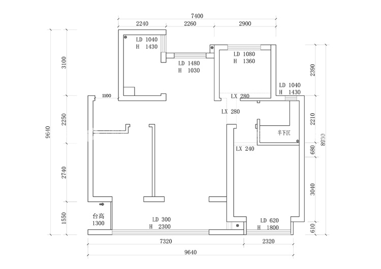 75平华发首府现代风格-精致轻奢案例-业主需求