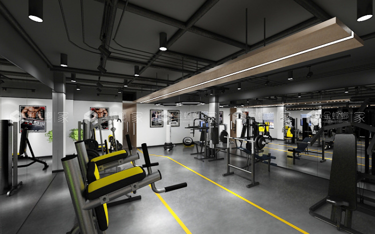 200平万豪伊顿现代风格-空间效果图