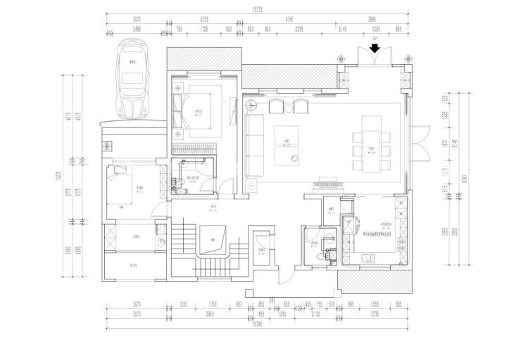 478平保利领秀山日式风格-大隐于市，修身齐家-平面布置图